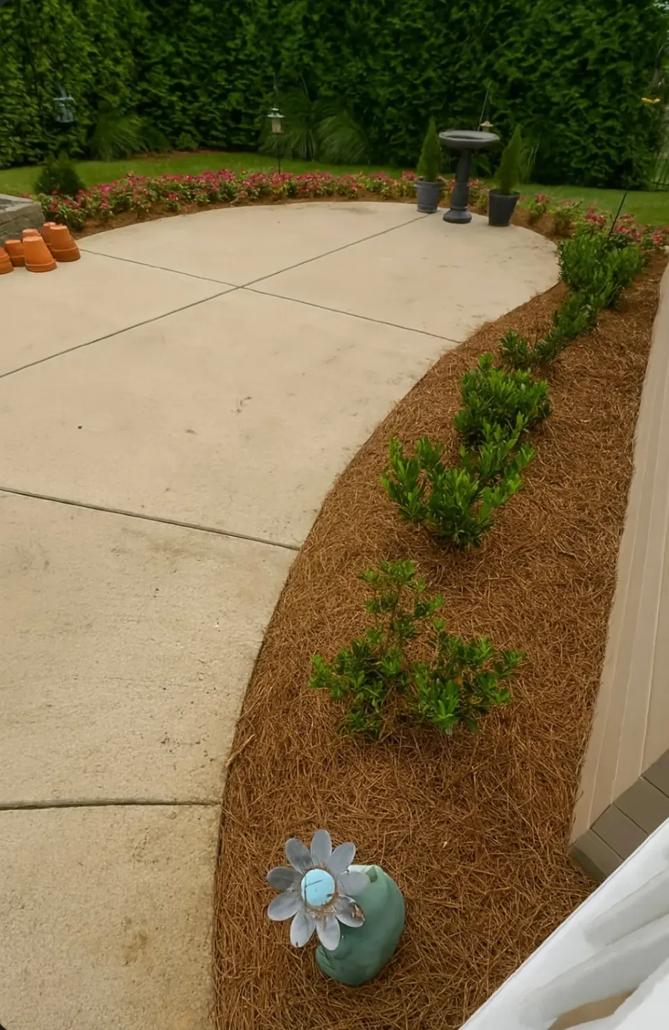 After backyard refresh in Arrington, TN, MRX Landscaping